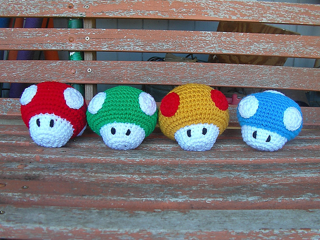 Mario Mushroom Crochet