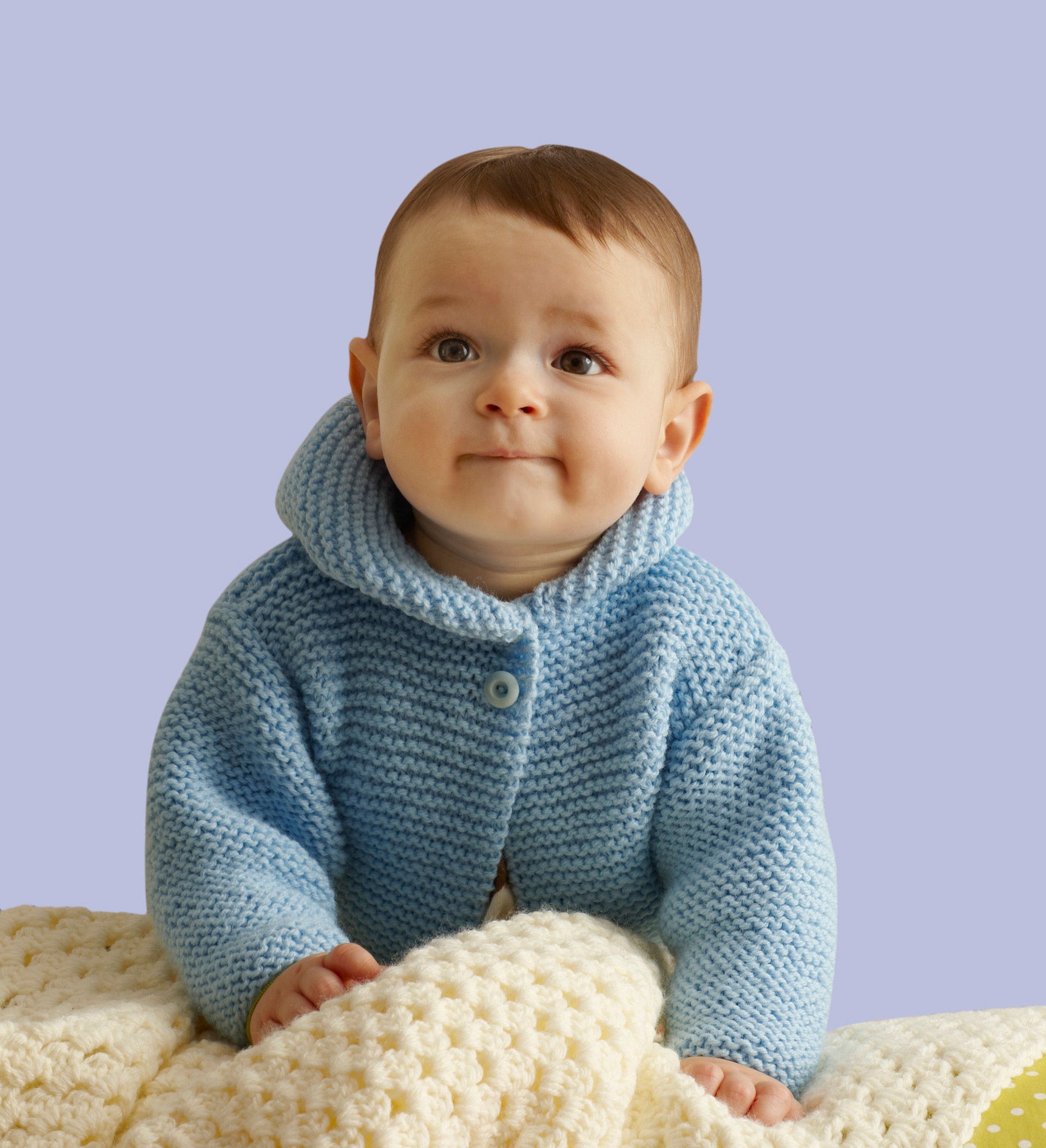Storybook Baby Hoodie Pattern Knit