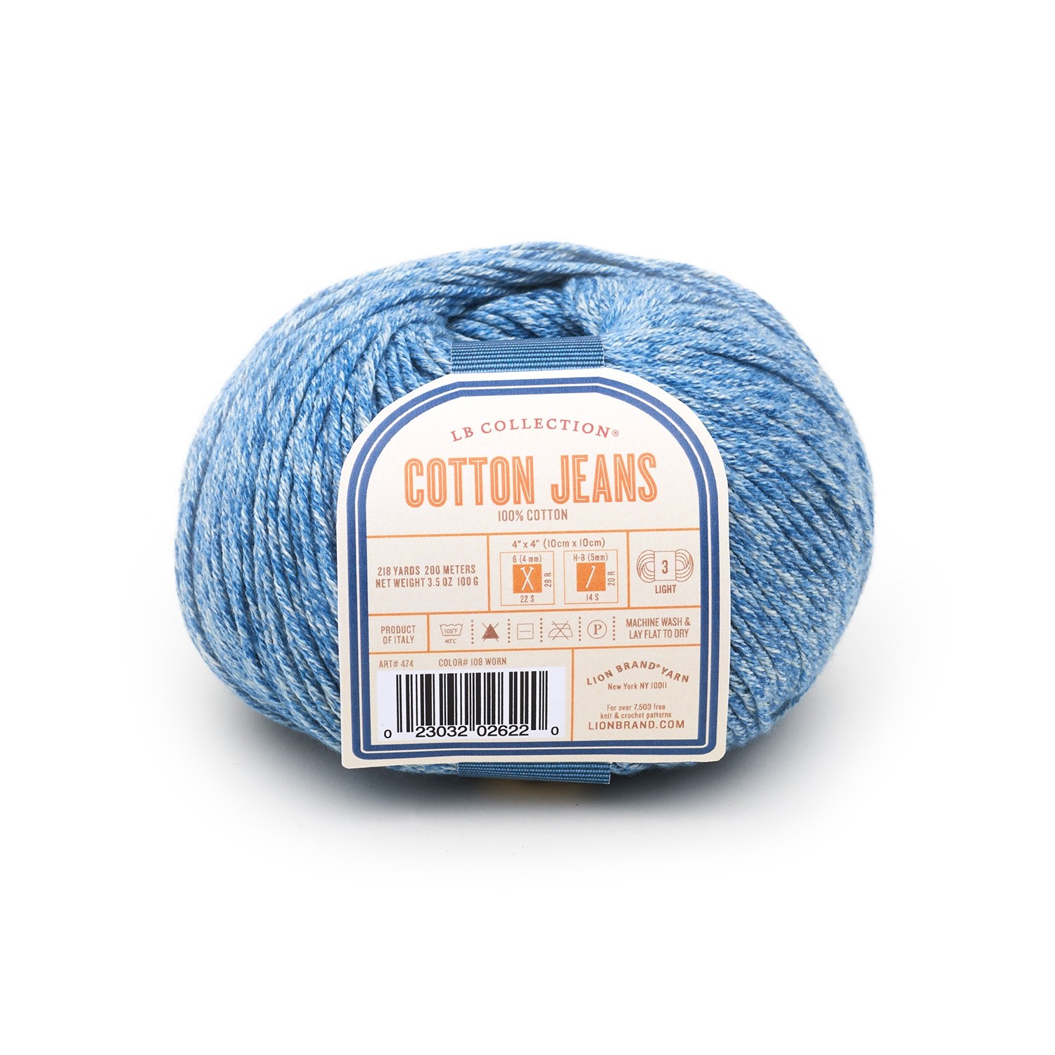 LB Collection Cotton Jeans Yarn