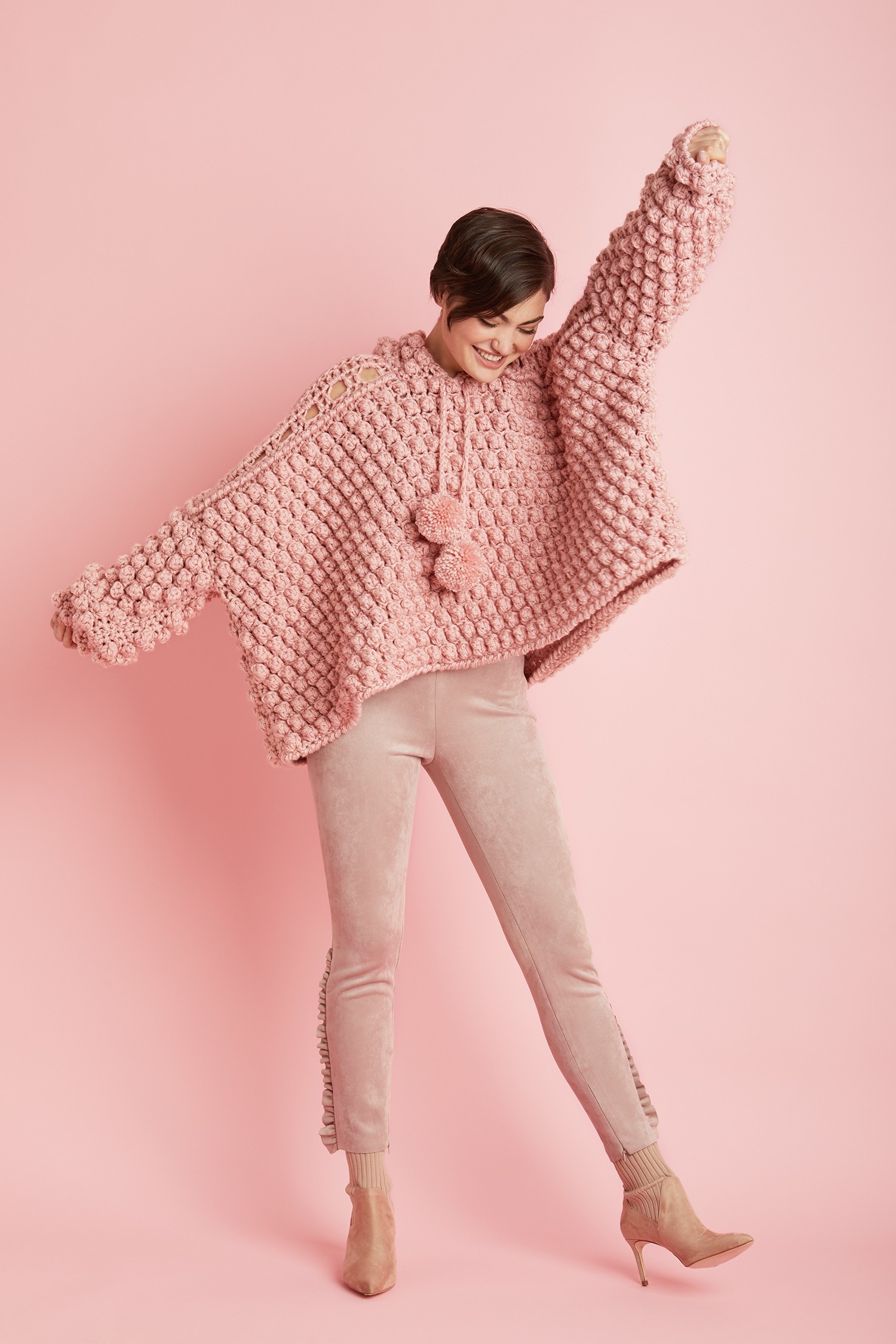 Pink Popover Crochet