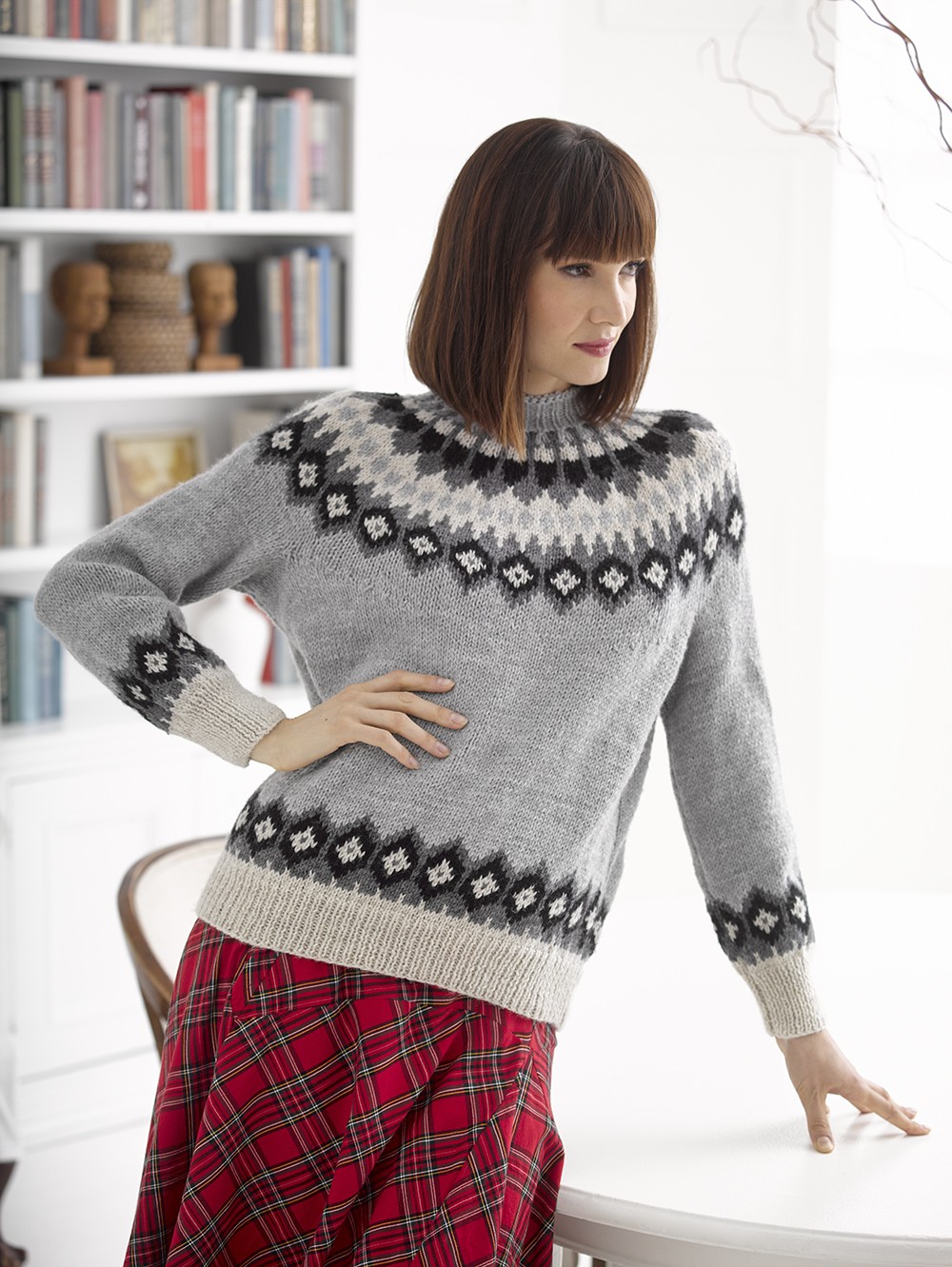 The Yoke Sweater Trend, in 13 Patterns