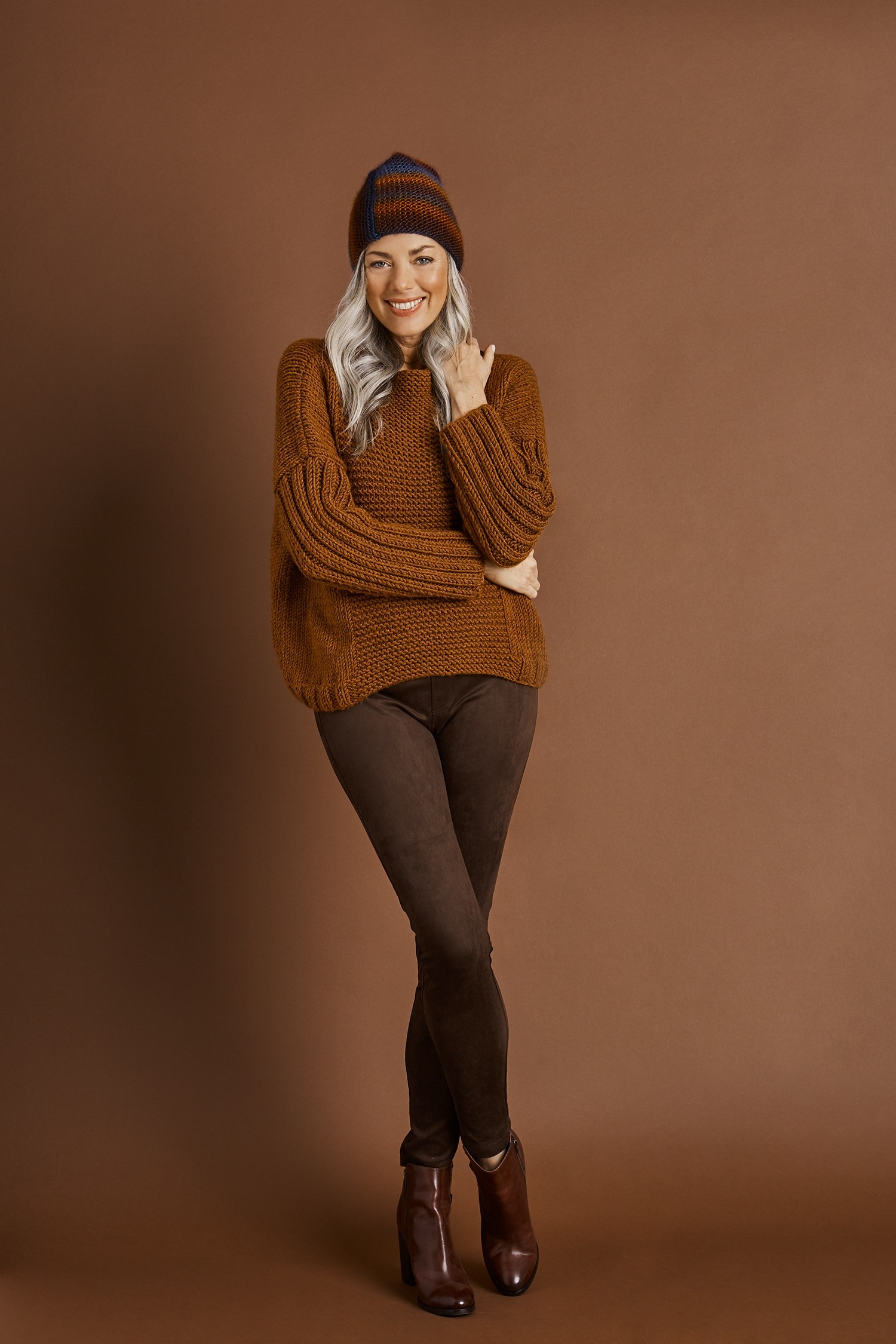 Level 2 Knit Pullover and Basic Hat 