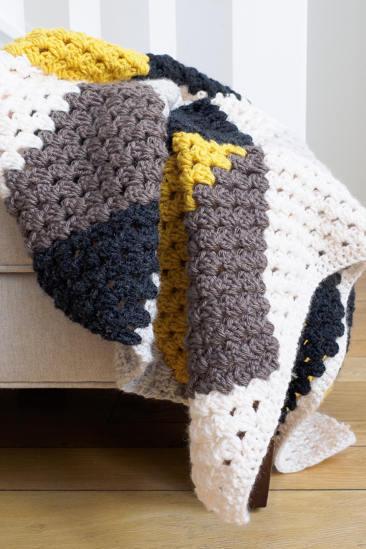 Love Triangles Afghan (Crochet Kit)