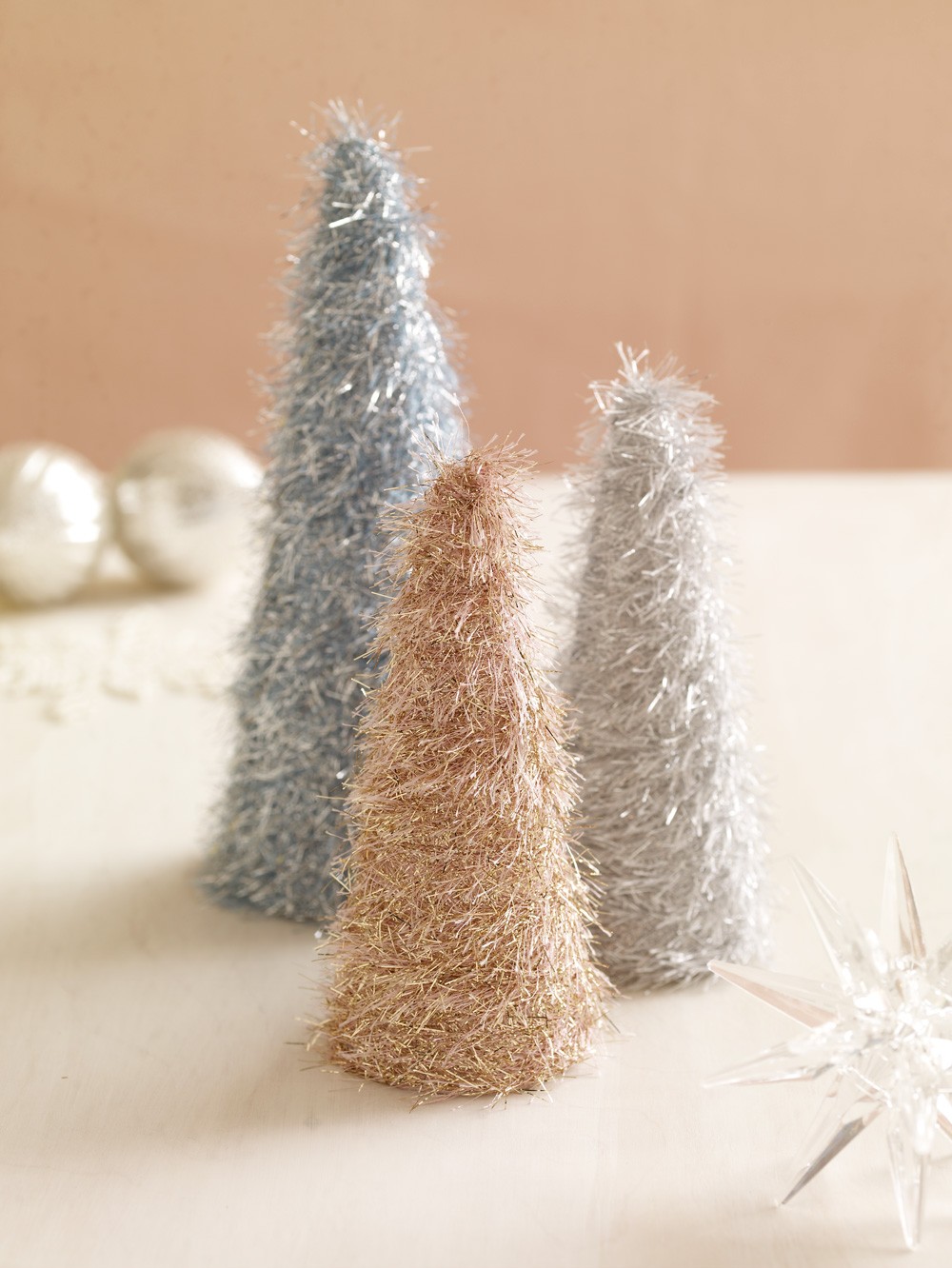 Glitter Trees Crafts