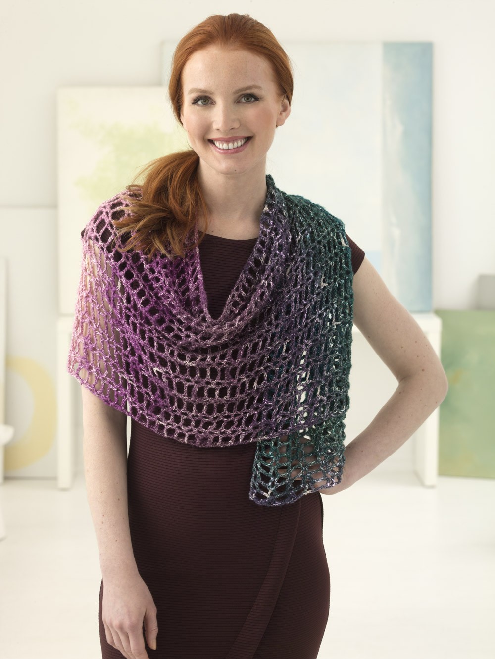 Sparkle Shawl Crochet