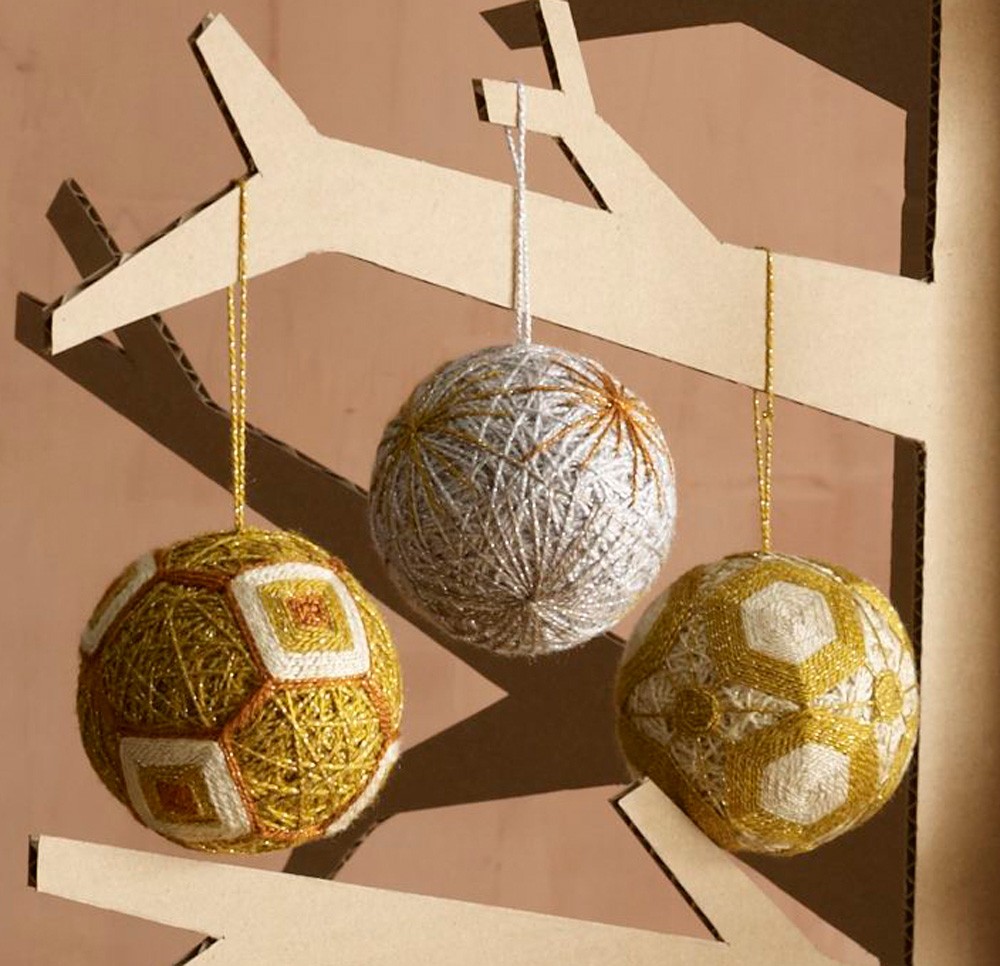 Temari Ball Ornaments