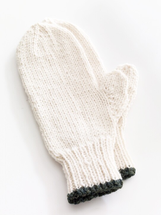 Toasty Knitted Mittens Pattern