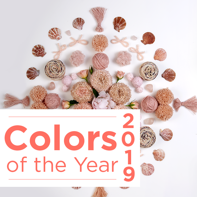 Lion Brand announced 2019 Colors of The Year