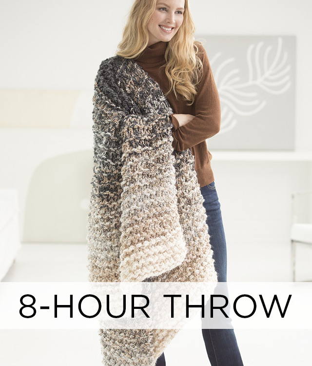 The 8 Hour Knit Throw