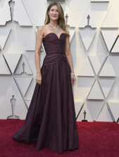 Beautiful Maroon dress for Oscar night