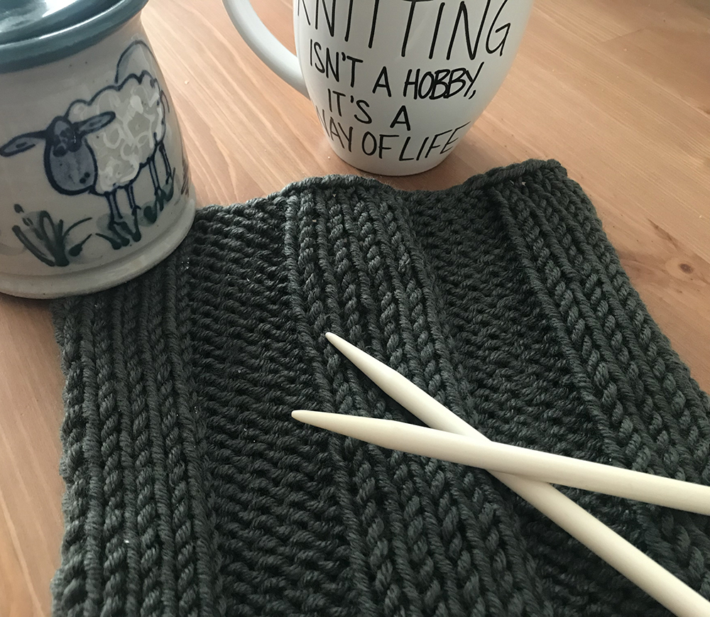 Knit This Stitch: Wide Ribbing | Lion Brand Notebook