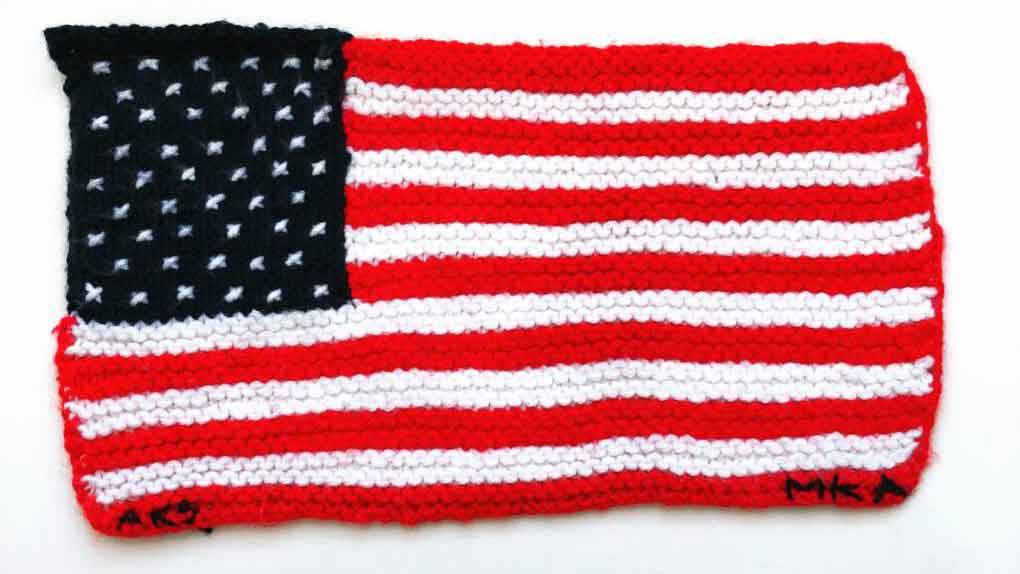 Knitted Flag