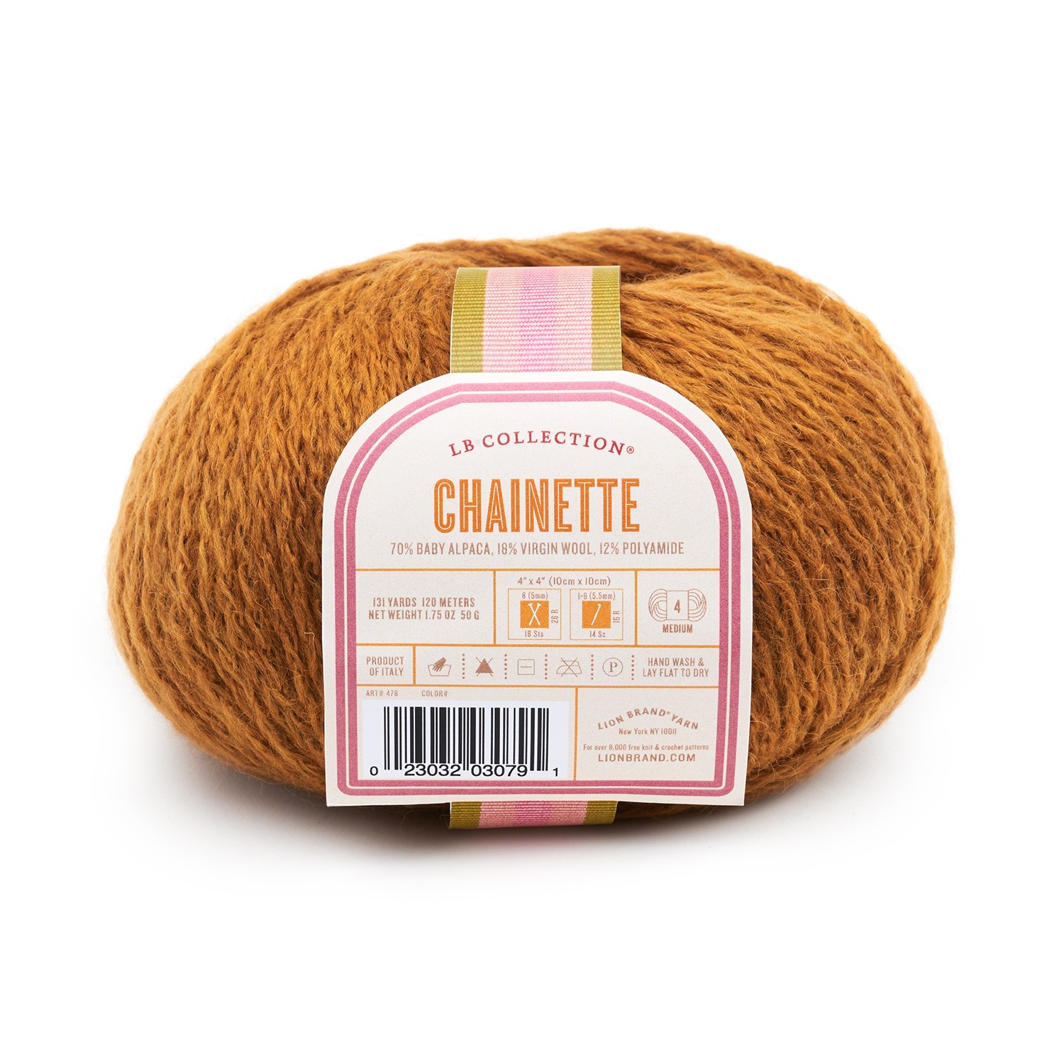 LB Collection® Chainette Mustard