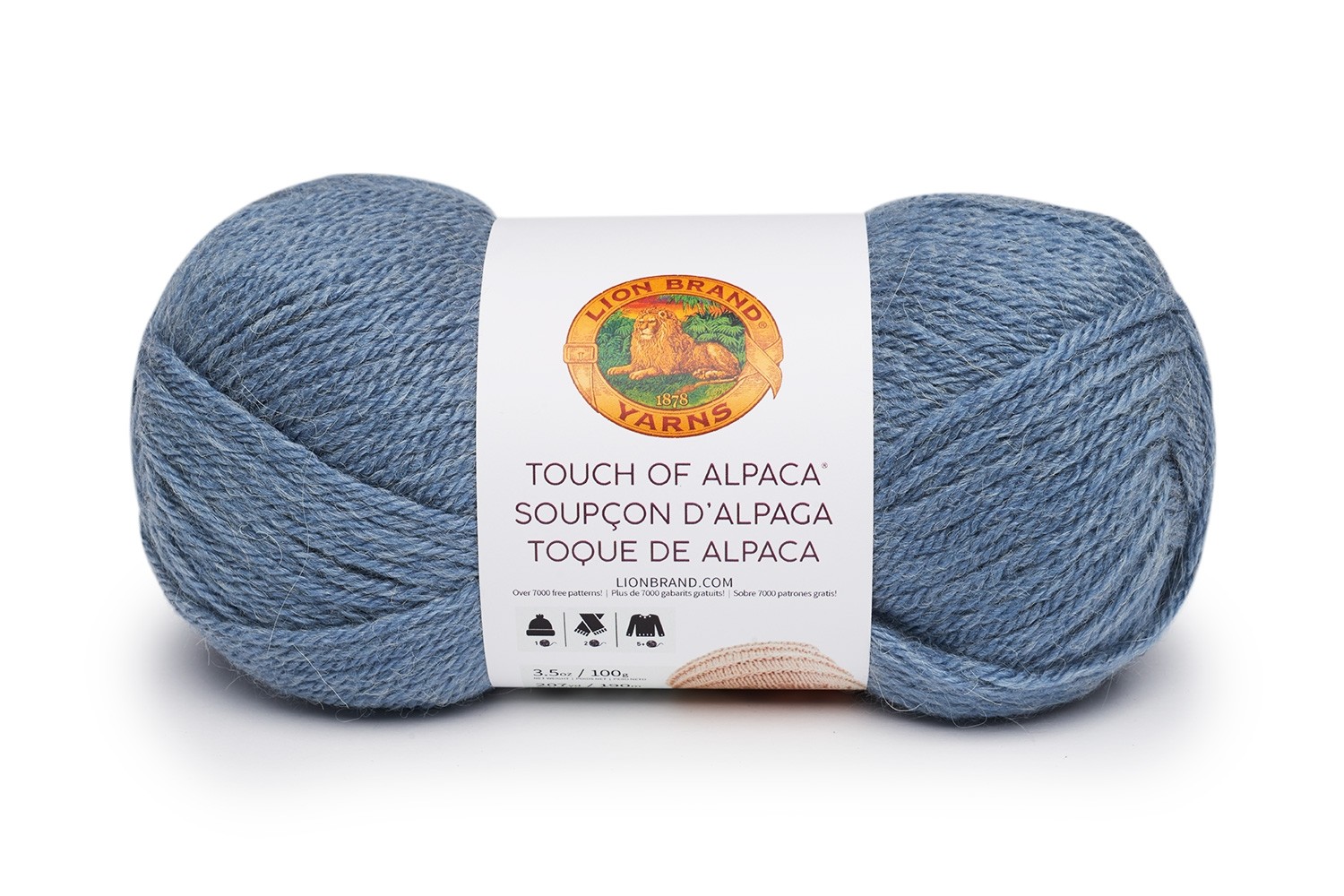 Touch of Alpaca in Dusty Blue