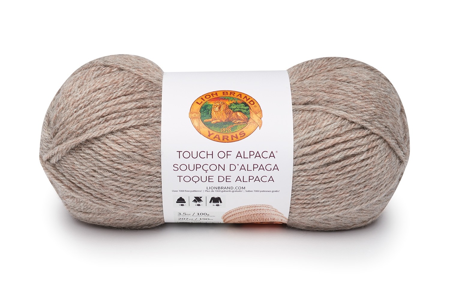 Touch of Alpaca in Taupe