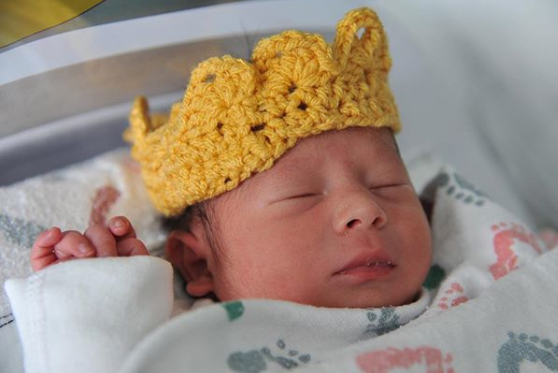 Baby Yarn Crown