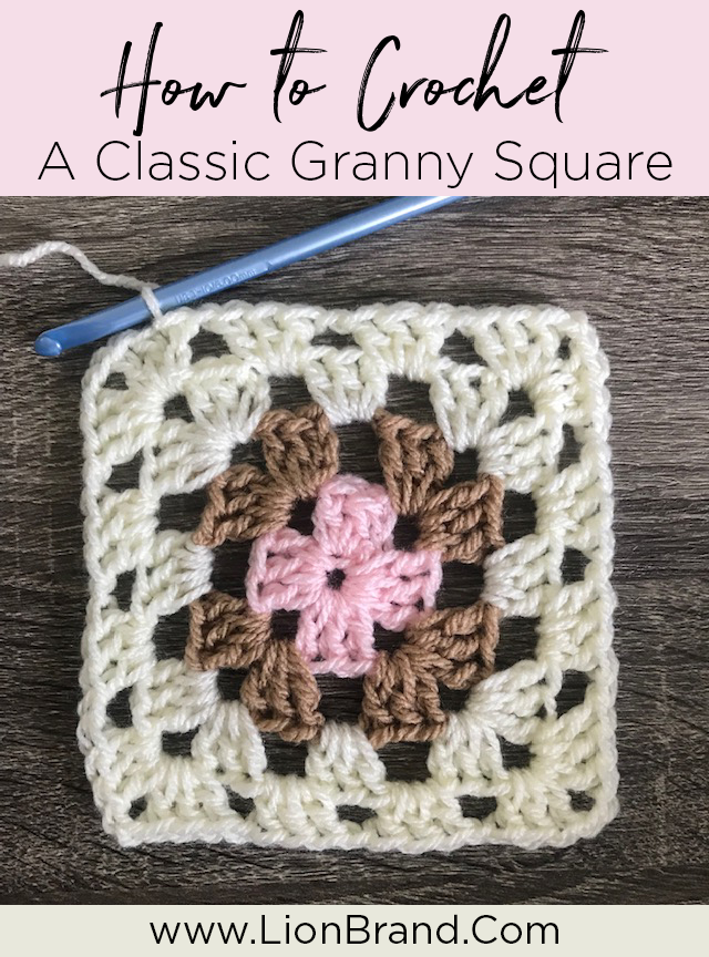 How to Crochet A Classic Granny Square