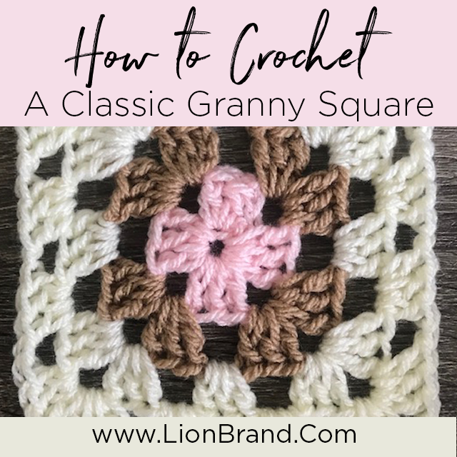 Easy Classic Granny Square Crochet Tutorial