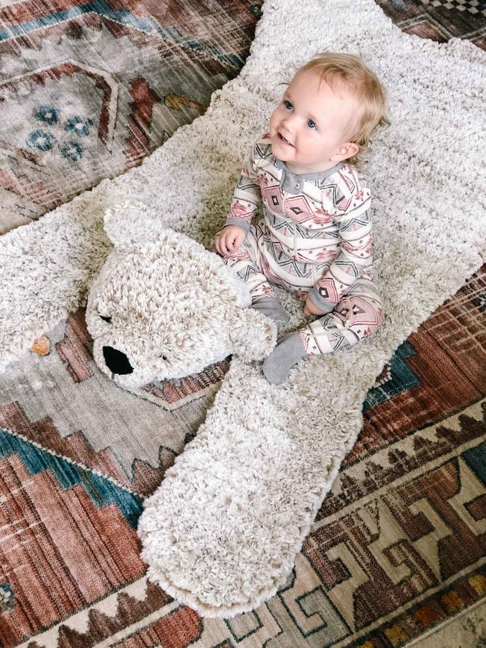 Crochet Bear Rug Blanket (Jess Coppom)