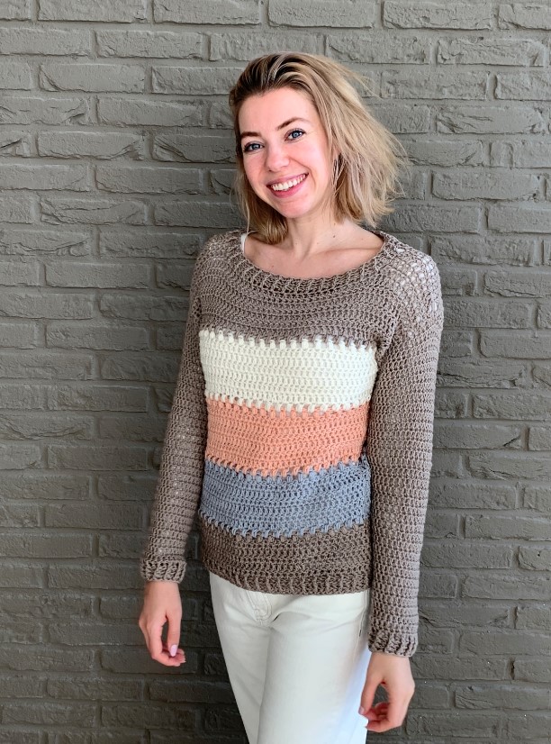 Crochet Puff Sweater (Wilma Westenberg)