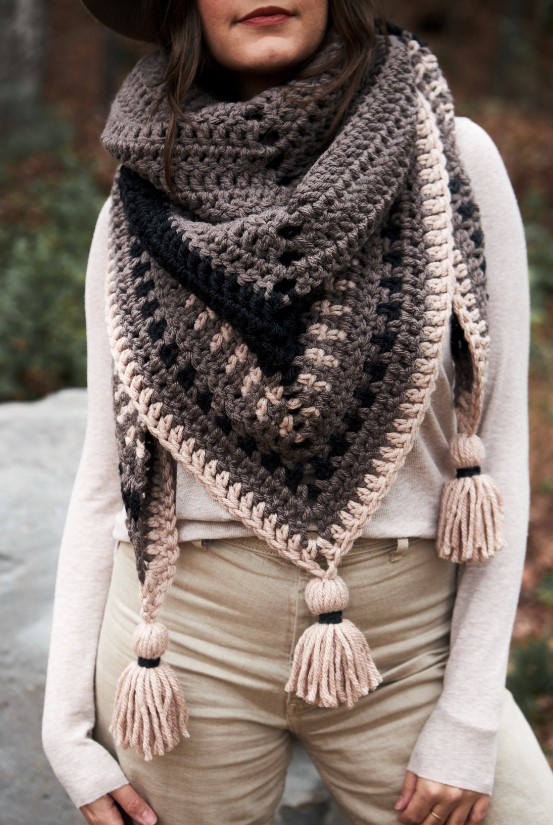 Highlands Wrap Crochet