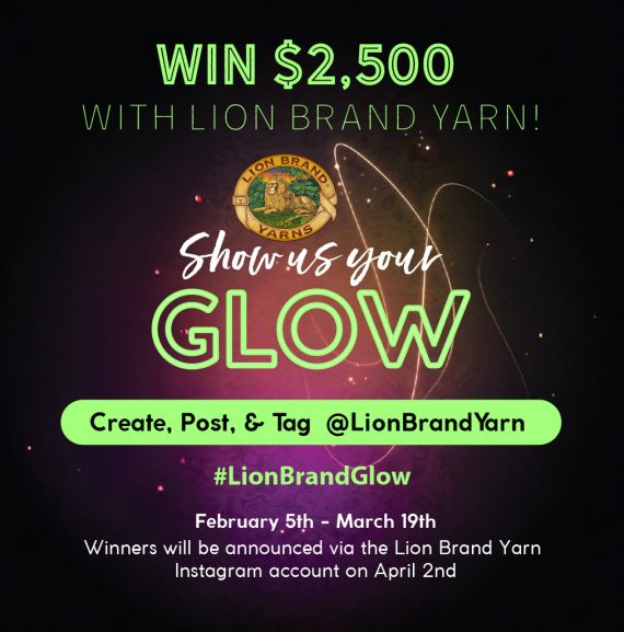 Lion Brand’s Show Us Your Glow Contest