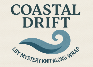 Coastal Drift Knit Wrap: Week 1